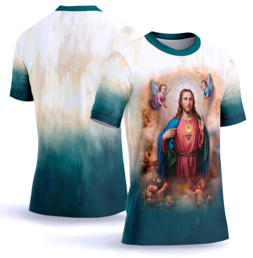 Arte vetor camisa Jesus Cristo 0012