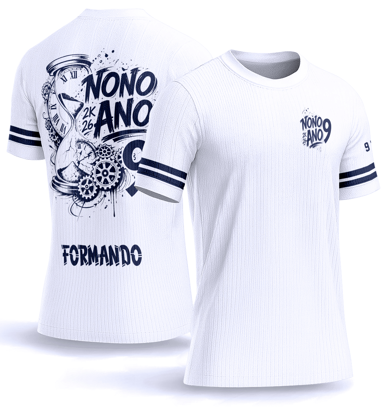 Arte Vetor Camisa Nono Ano Tempo 0062