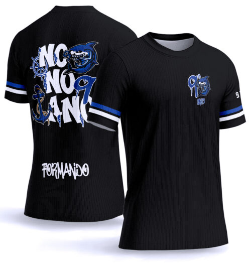 Arte Vetor Camisa Nono Ano Tubarão Ancora 0064