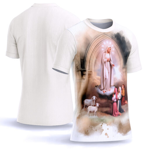 Arte vetor camisa Nossa senhora 008