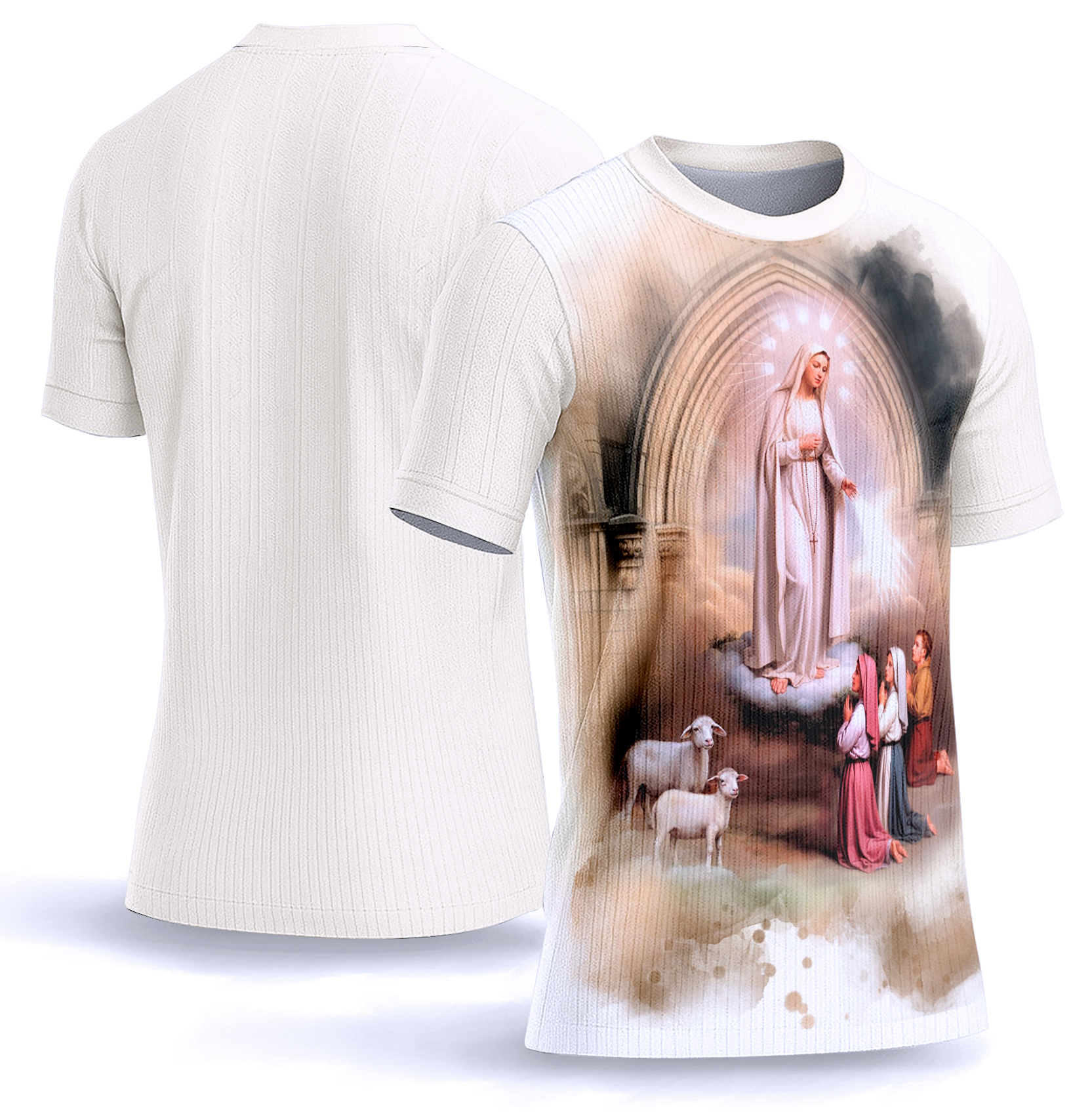 Arte vetor camisa Nossa senhora 008