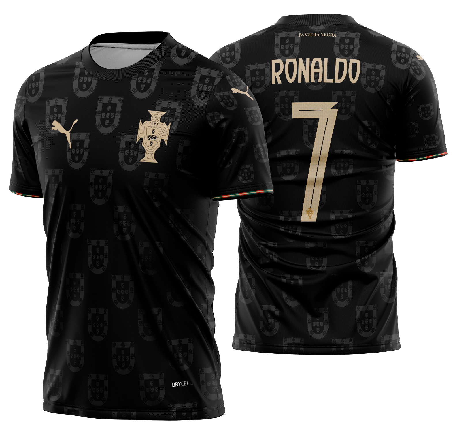 Arte vetor camisa Portugal Especial 2025