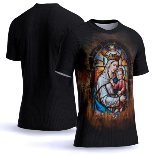 Arte vetor camisa Santa Maria 0011