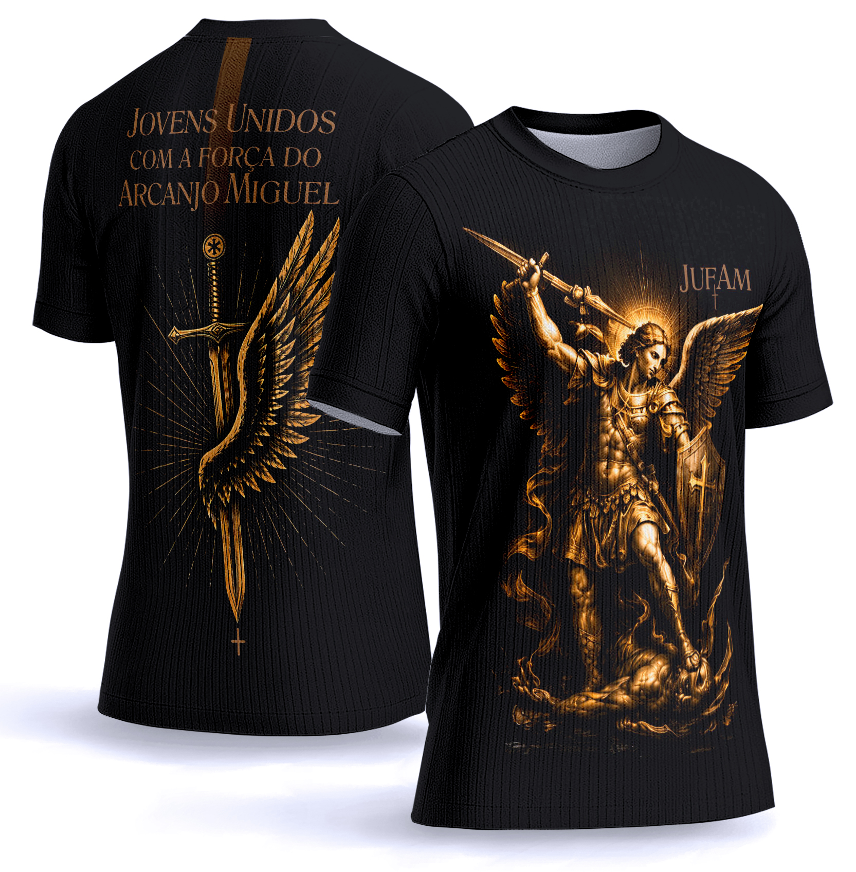 Arte vetor camisa São Miguel Arcanjo 0017