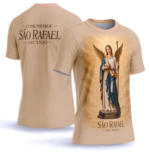 Arte estampa camisa São Miguel Arcanjo 0016