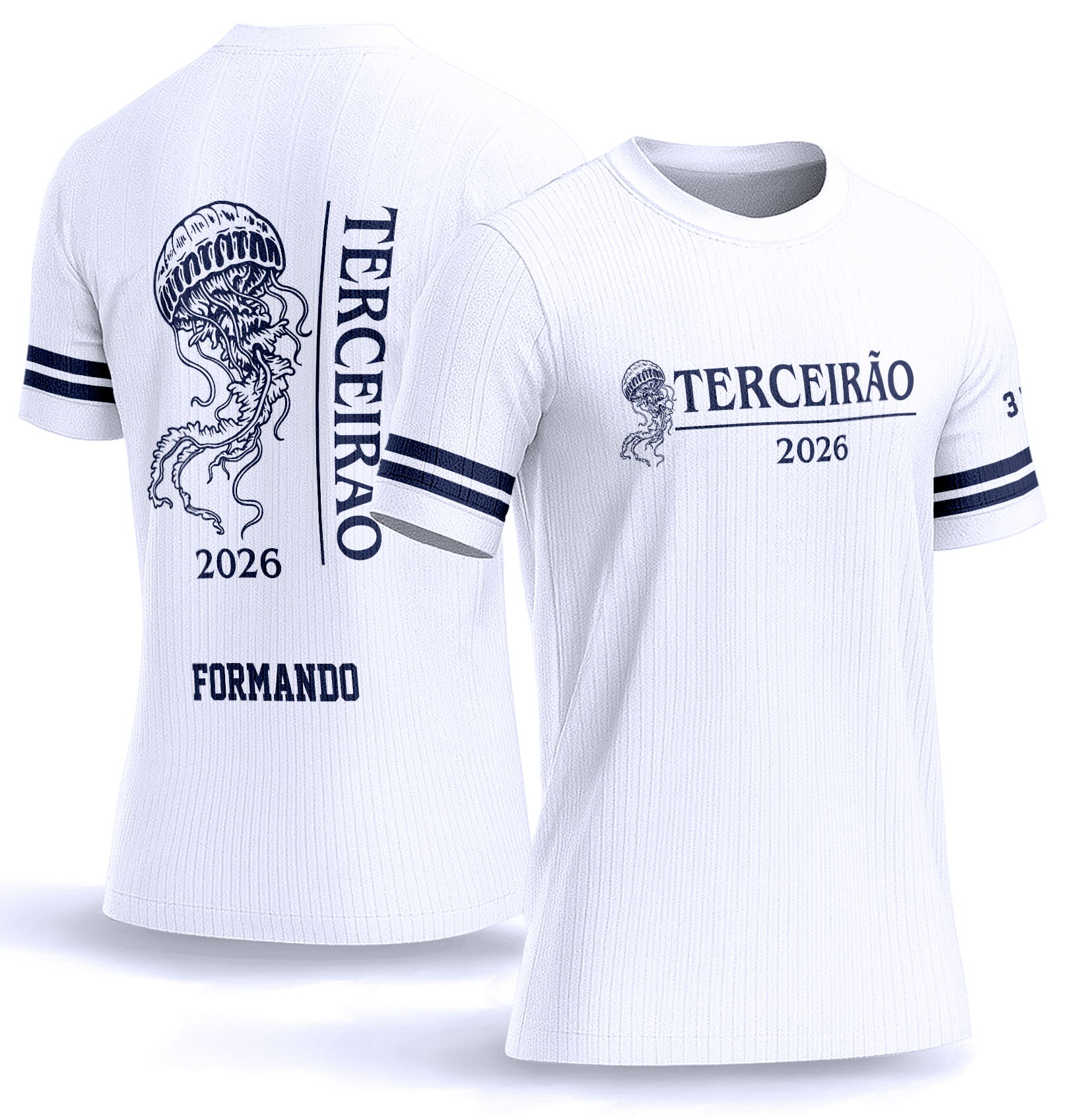 Arte vetor camisa Terceirão Agua Viva 0047