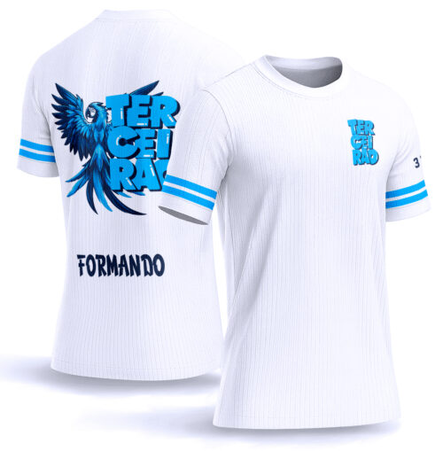 Arte vetor camisa Terceirão Arara Azul 0039