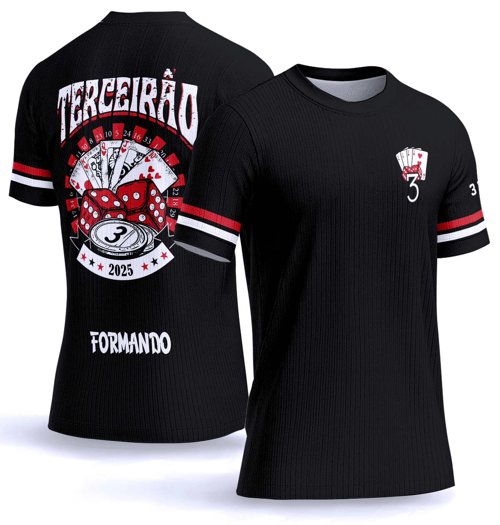 Arte vetor camisa Terceirão Cassino 0057