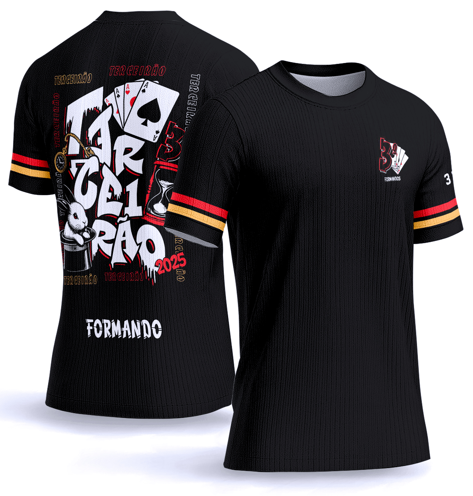Arte vetor camisa Terceirão Coelho na Cartola 0058