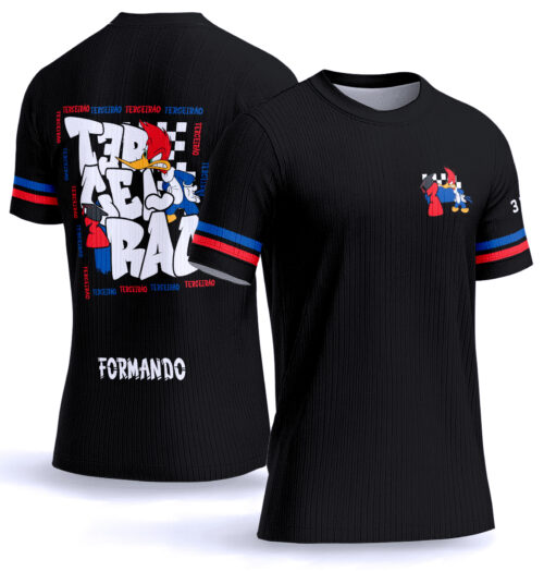 Arte vetor camisa Terceirão Pica-Pau 0050