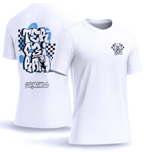 Arte vetor camisa Terceirão Urso Polar 0053