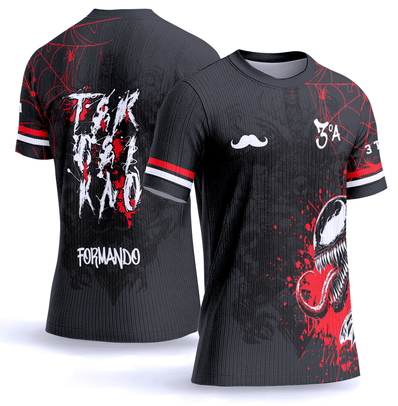 Arte vetor camisa Terceirão Venom 0035