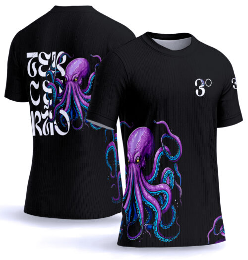 Arte vetor camisa Terceirão polvo 0056