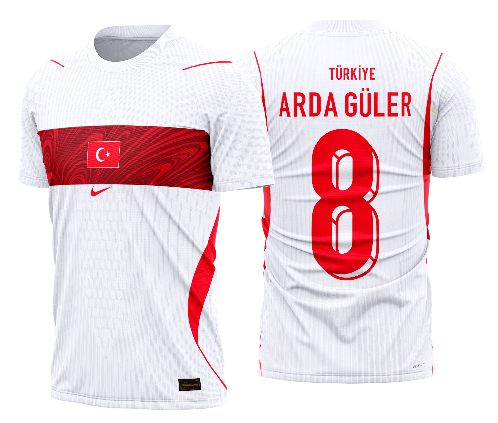 Arte Vetor Camisa Turquia local 2026