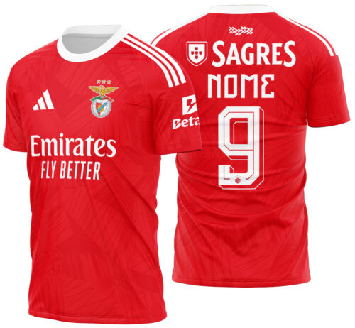 Arte vetor camisa Benfica Home 2026-2027