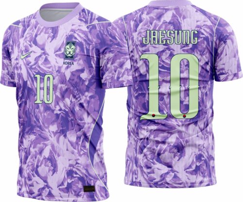 Arte vetor camisa Coreia do Sul Reserva 2026-28