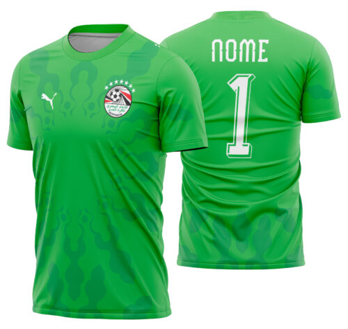 Arte vetor camisa Egito goleiro 2026