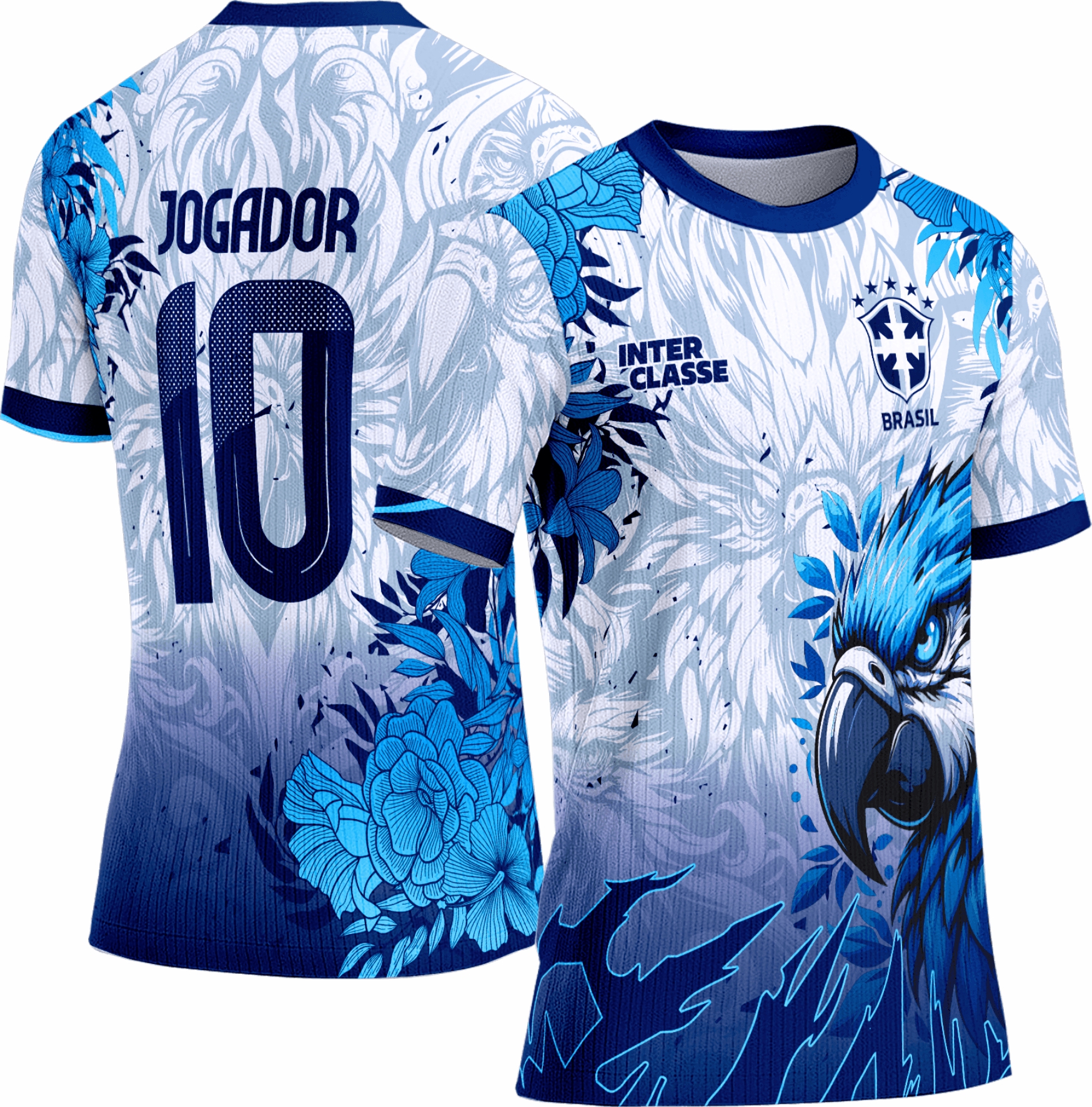 Arte Vetor Camisa Interclasse Arara 0148