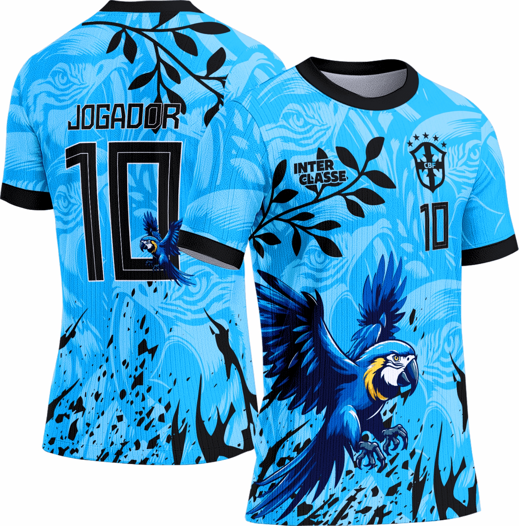 Arte Vetor Camisa Interclasse Arara 0156