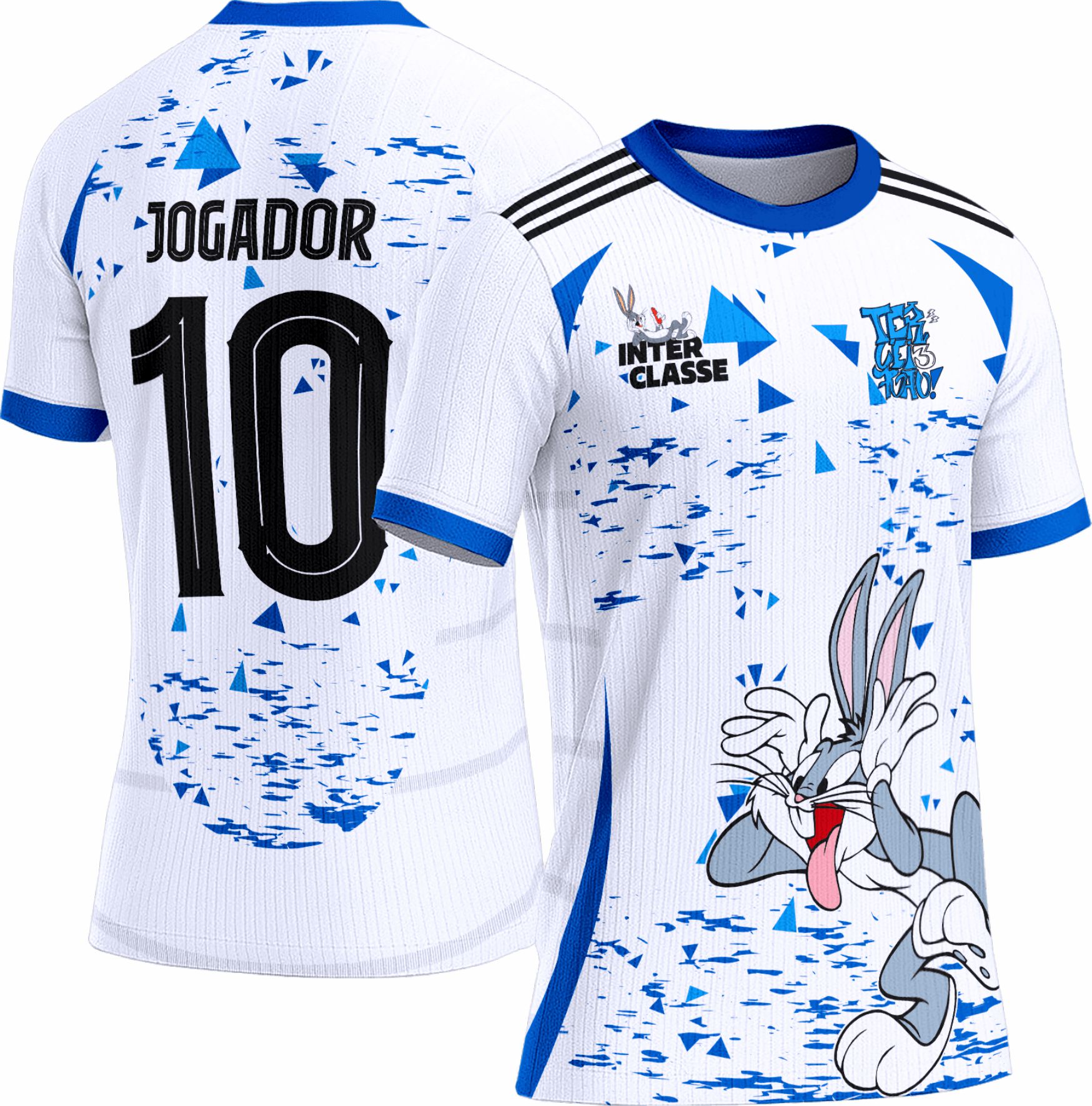 Arte vetor camisa Interclasse Pernalonga 0154