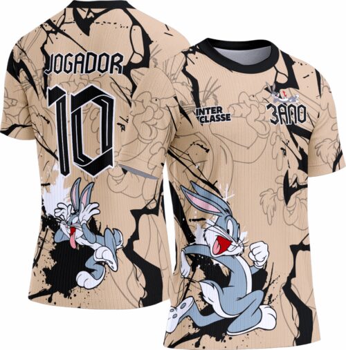 Arte Vetor Camisa Interclasse Pernalonga 0157