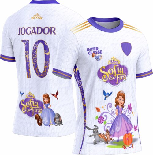 Arte vetor camisa Interclasse Sofia The First 0153
