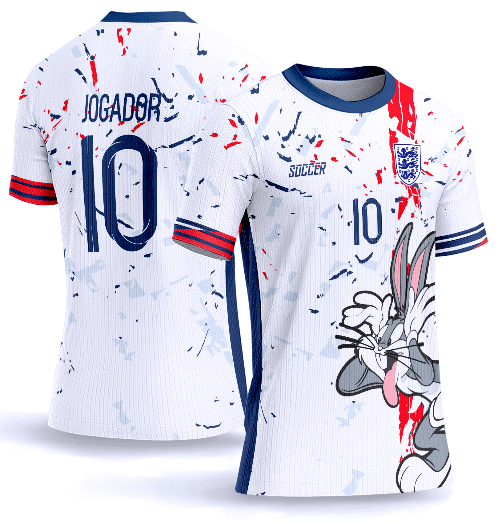 Arte Vetor Camisa Interclasse pernalonga 0158
