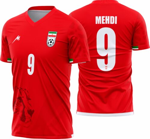 Arte Vetor Camisa Irã Reserva 2026-28
