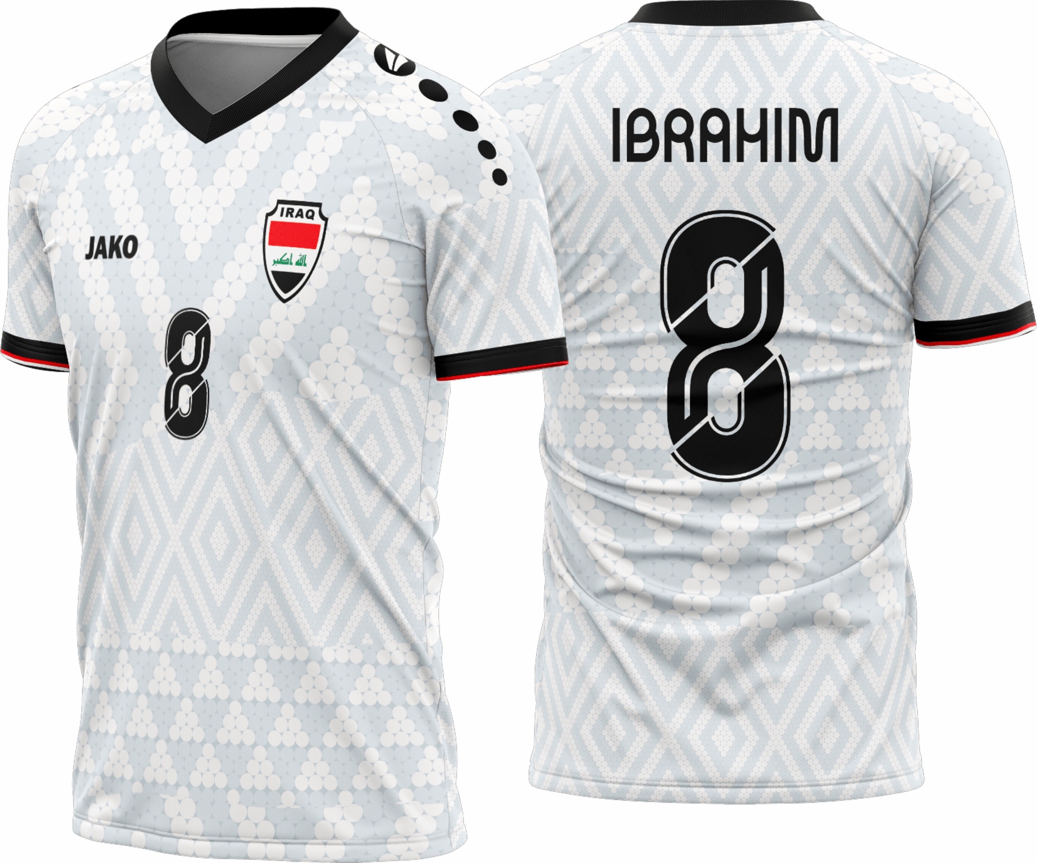 Arte Vetor Camisa Iraque Titular 2026-28
