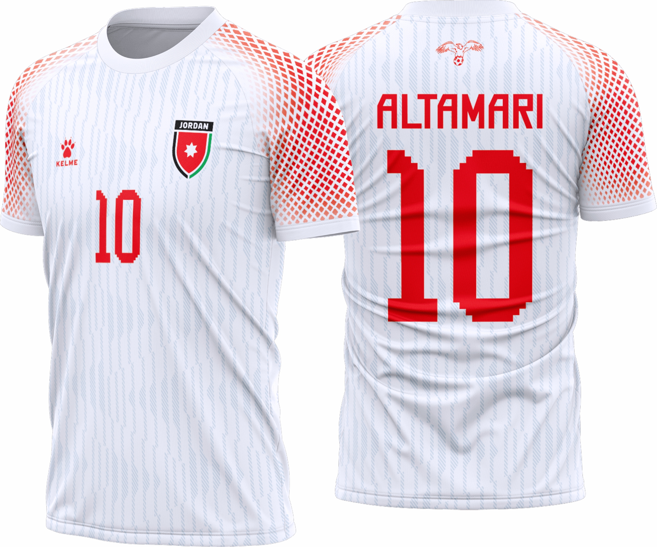 Arte Vetor Camisa Jordânia Titular 2026-28