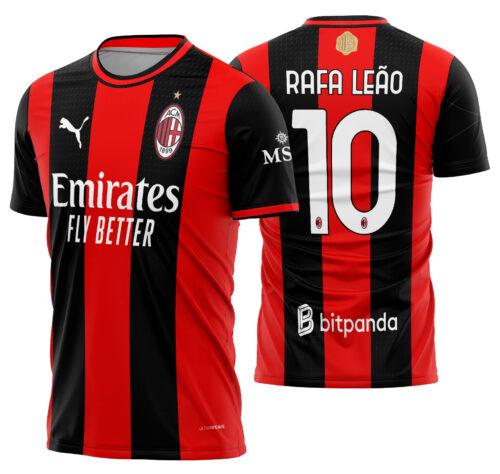Arte Vetor Camisa AC Milan Home 2026-2027