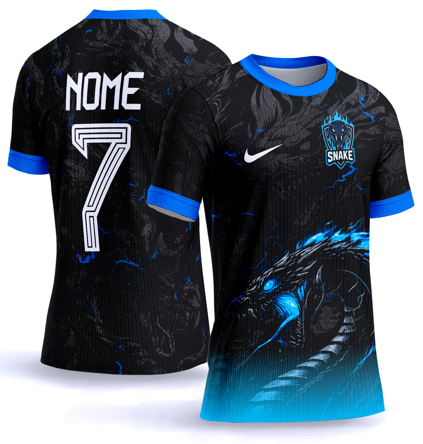 Arte vetor camisa Interclasse 902 serpente