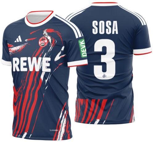 Arte vetor camisa 1. FC Köln Third 2026-2027