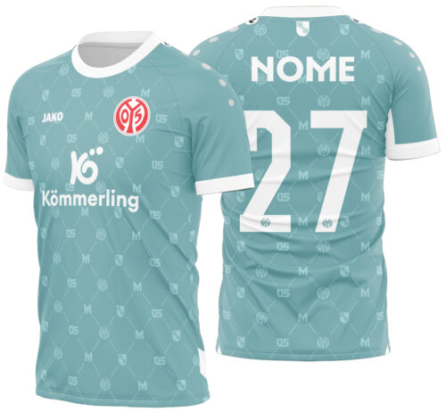 Arte vetor camisa 1. FSV Mainz 05 goleiro 2026-2027