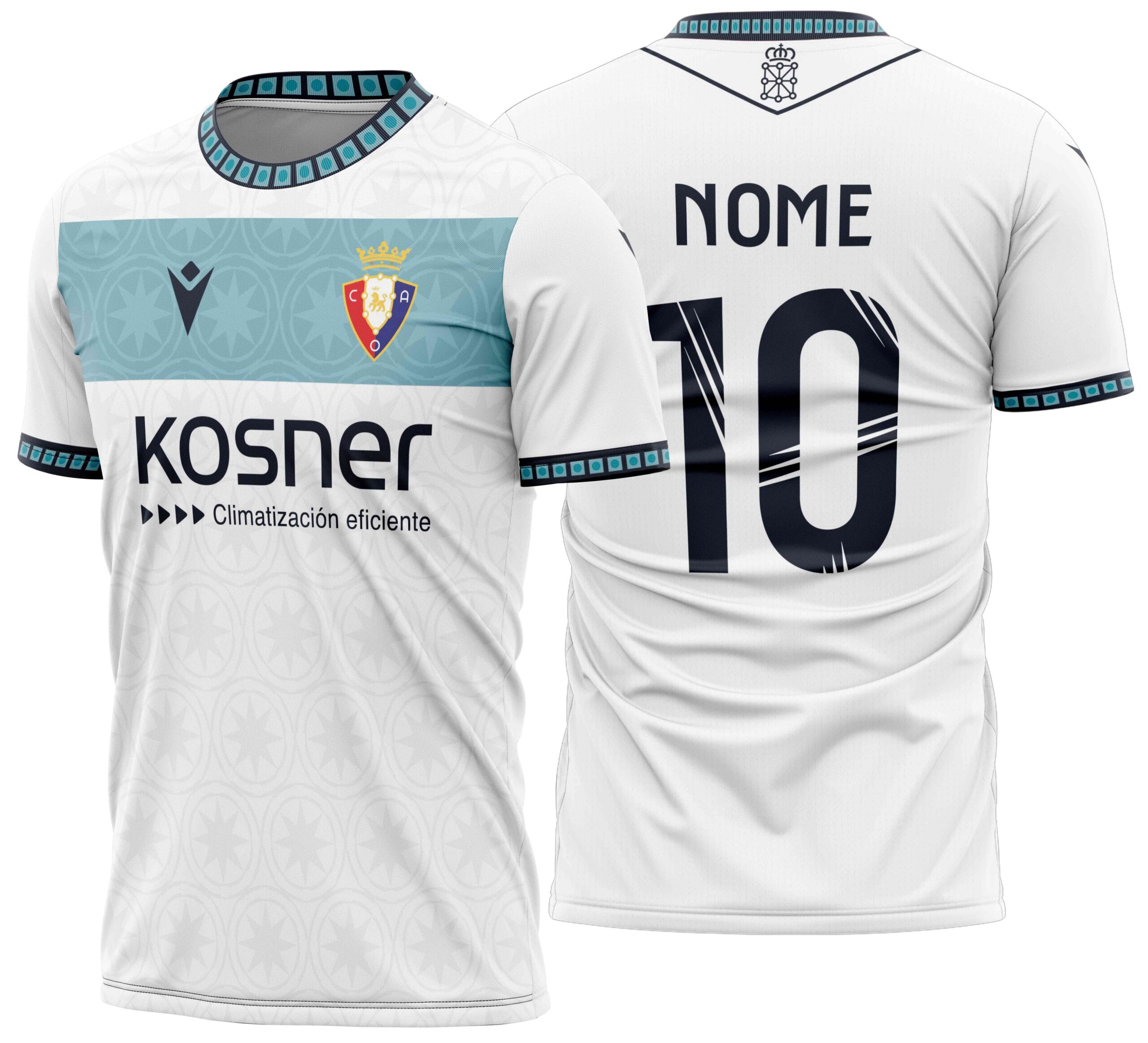Arte Vetor Camisa CA Osasuna Away 2026-2027