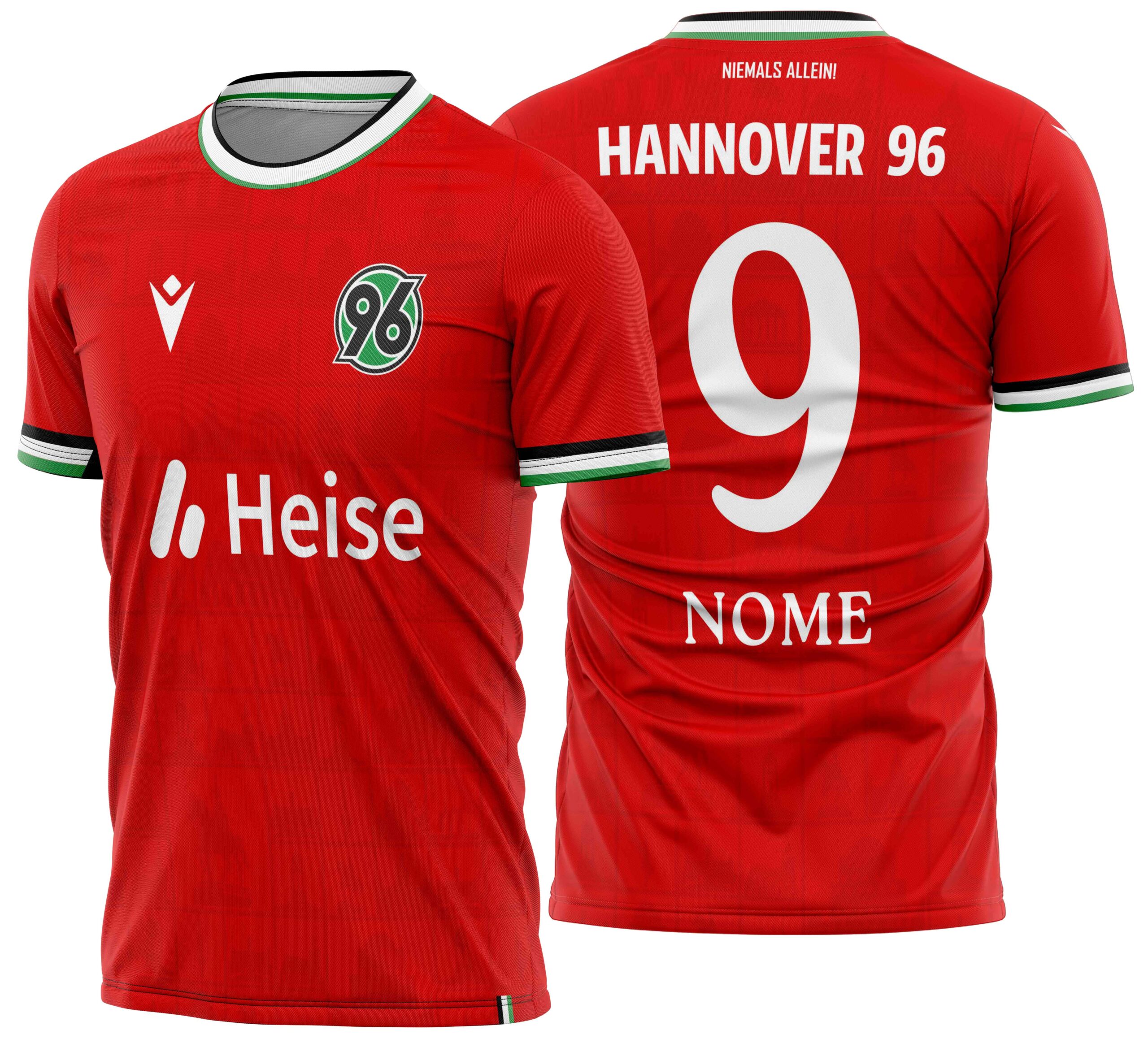 Arte Vetor Camisa Hannover 96  Home 2026-2027