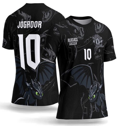 Arte Vetor Camisa Interclasse 1165 Banguela Treinar seu Dragão