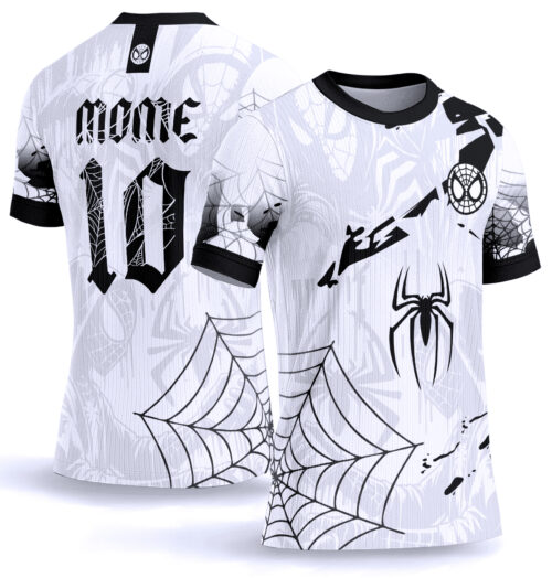 Arte Vetor Camisa Interclasse  Homem Aranha Black grunge 903