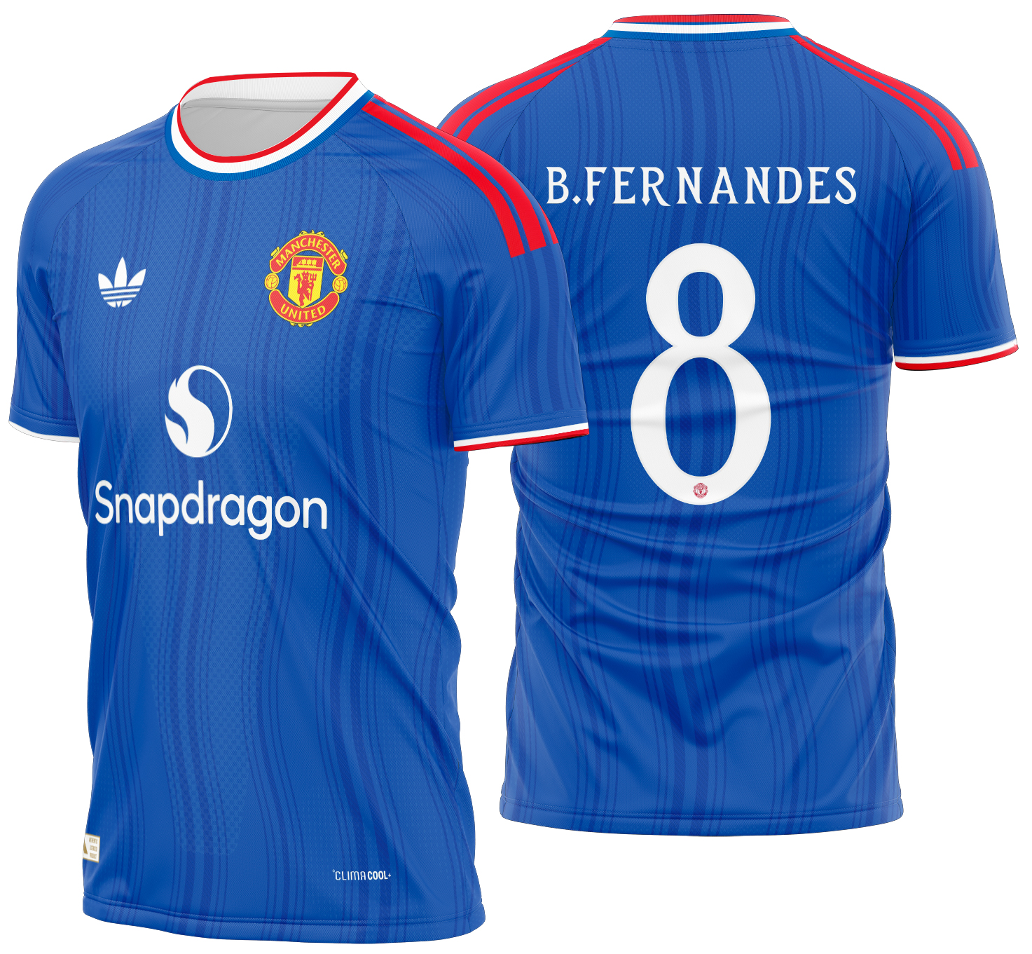 Arte Vetor Camisa Manchester United Away 2026-2027