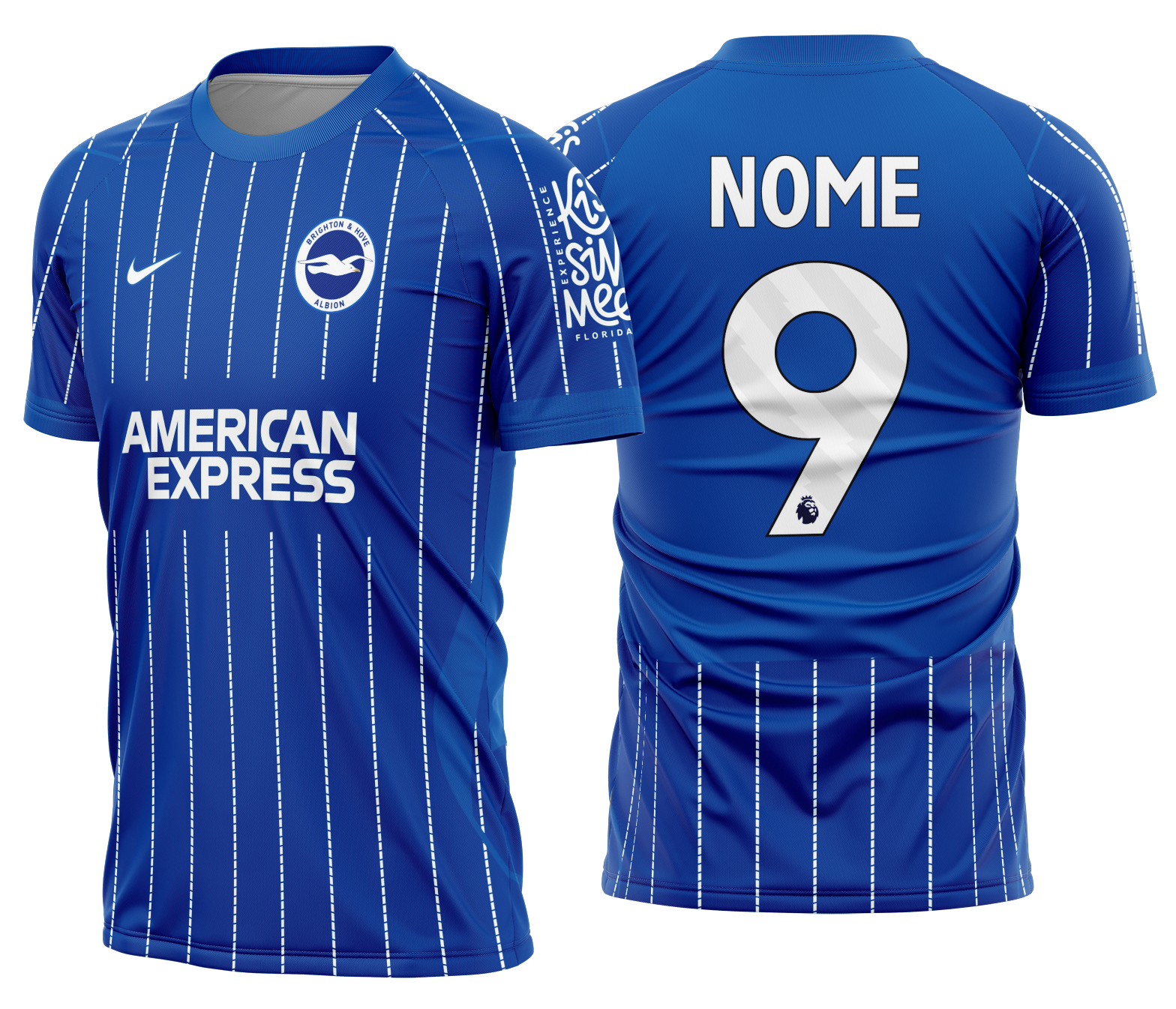 Arte Vetor Camisa Brighton & Hove Albion Local 2026-2027