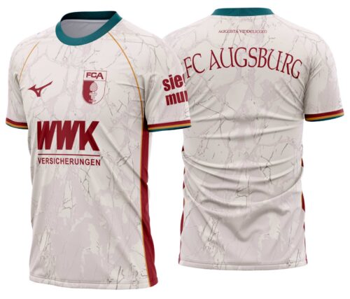 Arte Vetor Camisa FC Augsburg Home 2026-2027 01