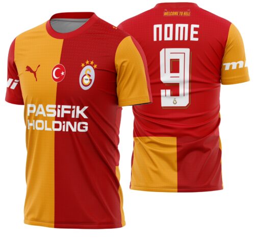 Arte Vetor Camisa Galatasaray local 2026-2027