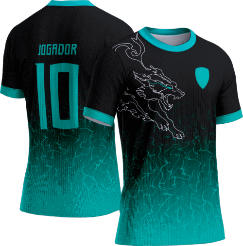 Arte Vetor Camisa Interclasse 049 Lobo