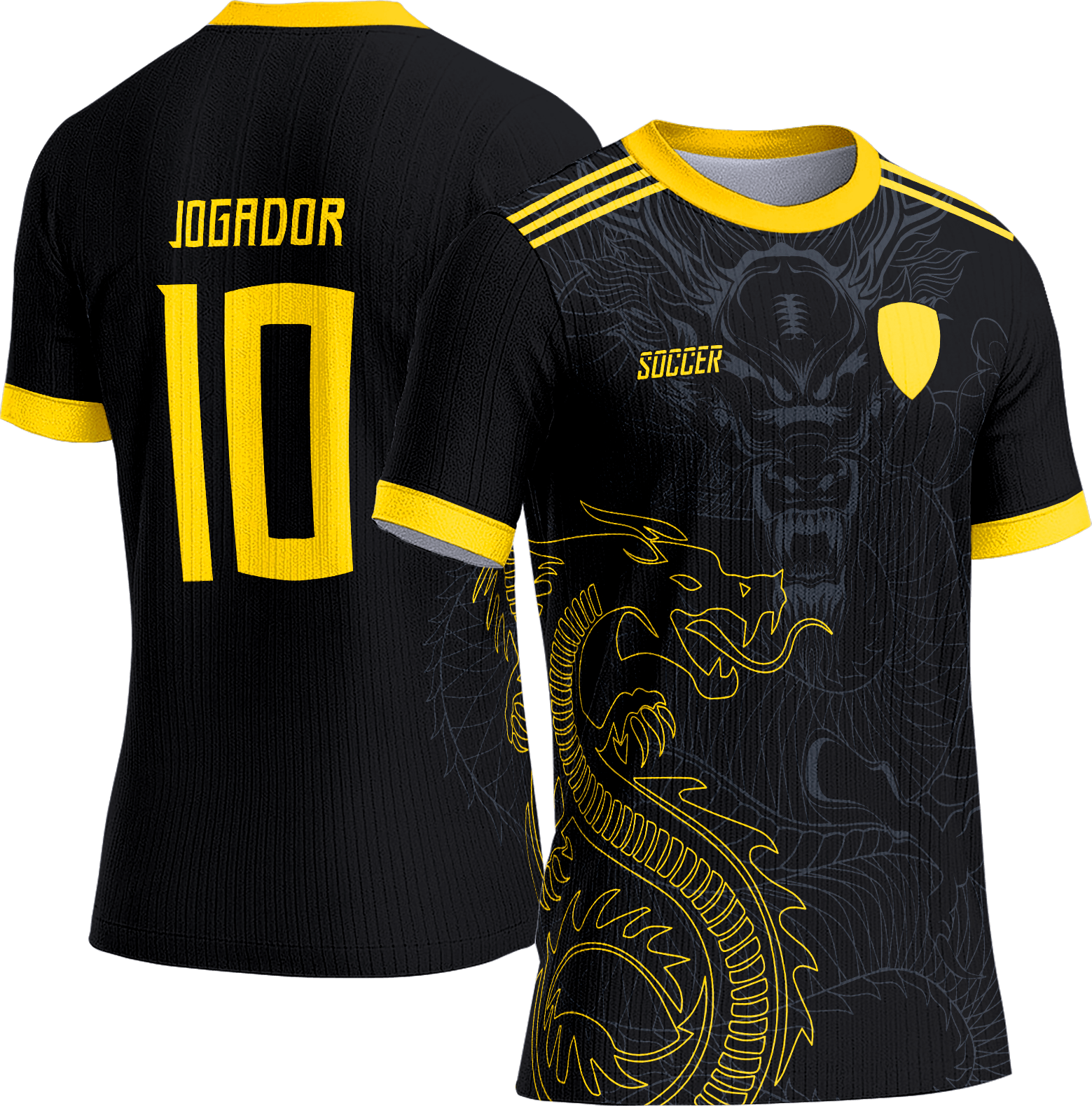 Arte Vetor Camisa Interclasse 072 Dragão
