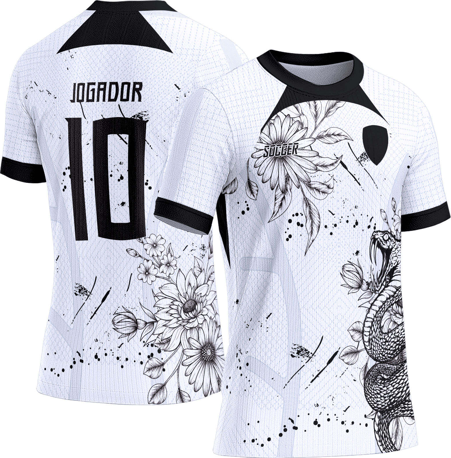 Arte Vetor Camisa Interclasse 076 Cobra