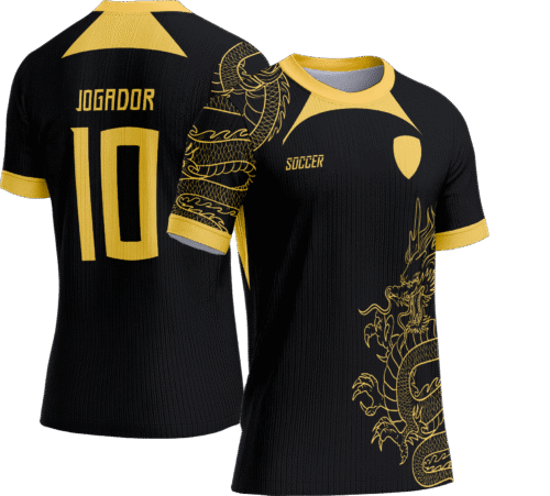 Arte Vetor Camisa Interclasse 082 Dragão