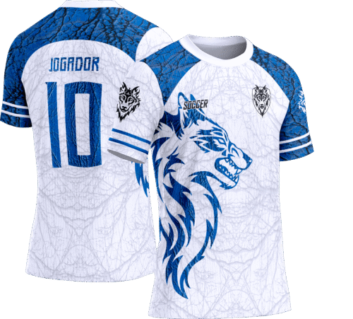 Arte Vetor Camisa Interclasse 086 Lobo