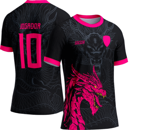 Arte Vetor Camisa Interclasse 094 Dragão