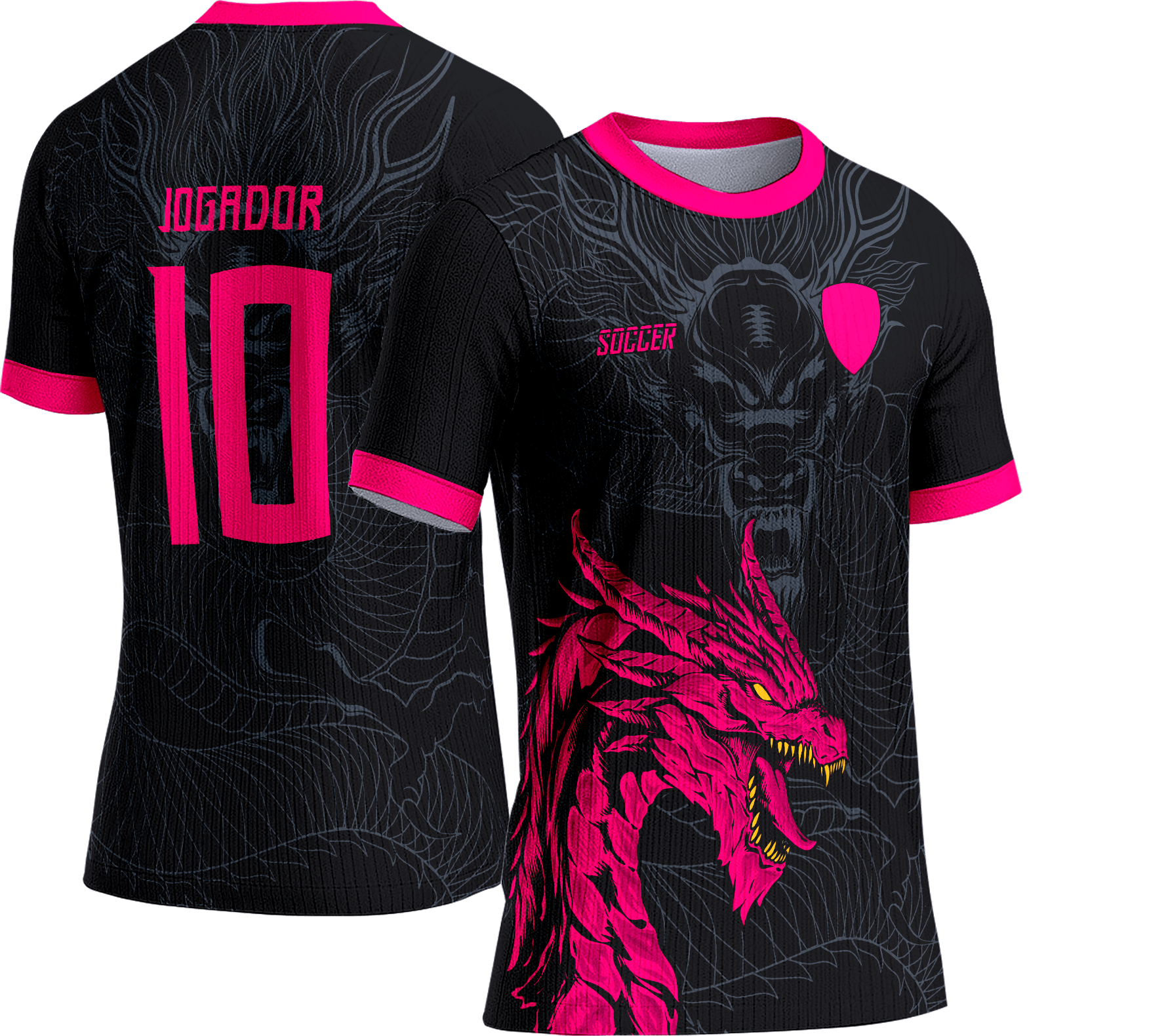 Arte Vetor Camisa Interclasse 094 Dragão