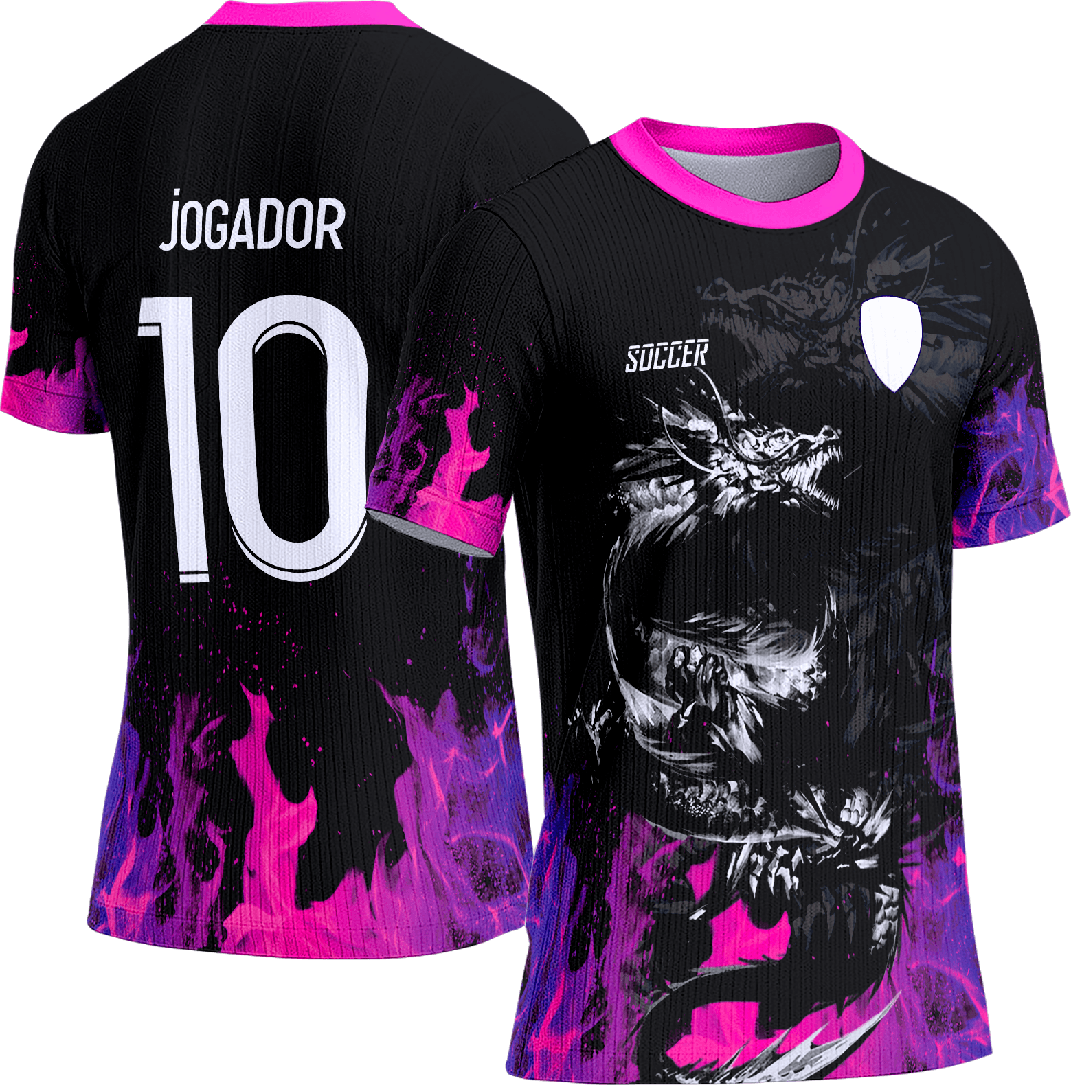 Arte Vetor Camisa Interclasse 118 Dragão